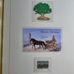 Collection timbres d'Autriche 2000-2018 neuf** en album lux. Collection timbres d'Autriche 2000-2018 neuf** en album lux.