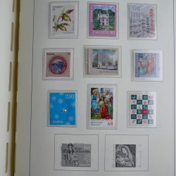 Collection timbres d'Autriche 2000-2018 neuf** en album lux. Collection timbres d'Autriche 2000-2018 neuf** en album lux.