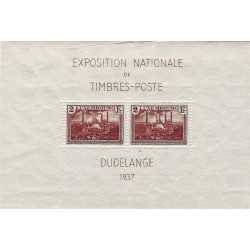 Bloc feuillet de timbres de Luxembourg N°2 Dudelange neuf**. Bloc feuillet de timbres de Luxembourg N°2 Dudelange neuf**.