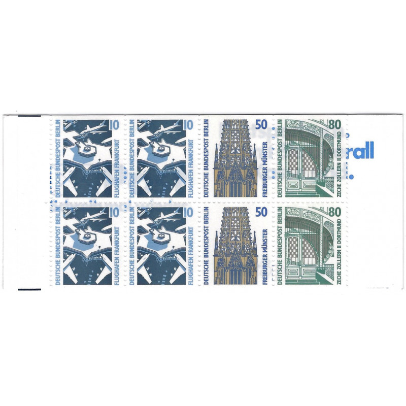 Carnet de 8 timbres d'Allemagne Berlin N°C759b neuf**. Carnet de 8 timbres d'Allemagne Berlin N°C759b neuf**.