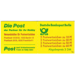 Carnet de 8 timbres d'Allemagne Berlin N°C575b neuf**. Carnet de 8 timbres d'Allemagne Berlin N°C575b neuf**.