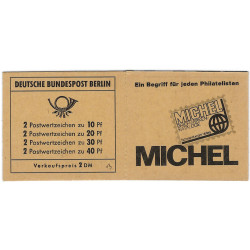 Carnet de 8 timbres d'Allemagne Berlin N°C394 neuf**. Carnet de 8 timbres d'Allemagne Berlin N°C394 neuf**.