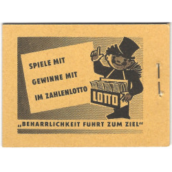 Carnet de 18 timbres d'Allemagne Orientale N°C317 neuf**. Carnet de 18 timbres d'Allemagne Orientale N°C317 neuf**.
