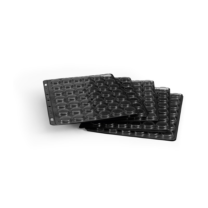 Recharges noires Compart pour 42 muselets de champagne, capsules de bière.