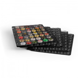 Recharges noires pour album capsules de bière, soda. (COMPART 42) Recharges noires pour album capsules de bière, soda. (COMPART 42)