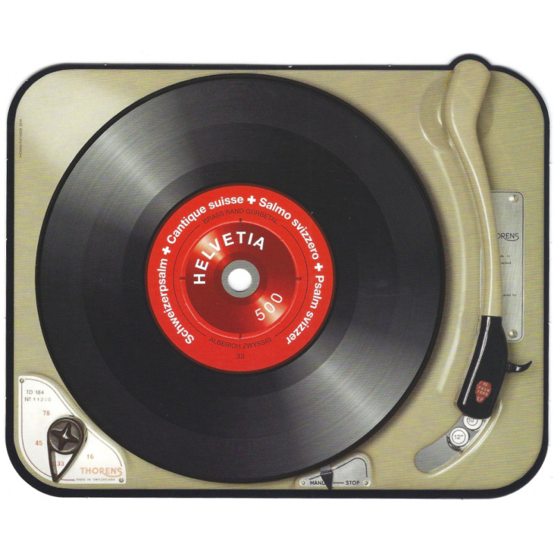 Suisse feuillet de timbre Disque Vinyle F2290 neuf**. Suisse feuillet de timbre Disque Vinyle F2290 neuf**.