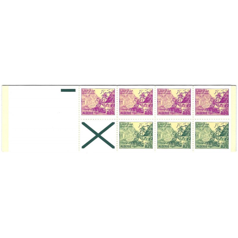 Gorges d'El Kantara carnet de timbres d'Algérie N°C658a neuf**.