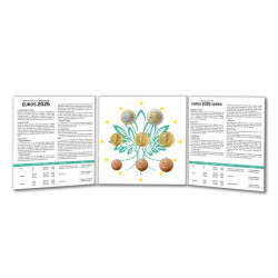 Coffret série monnaies euro France 2026 BU - Monnaie de Paris.