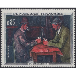 Paul Cézanne timbre de France N°1321b variété neuf**. Paul Cézanne timbre de France N°1321b variété neuf**.