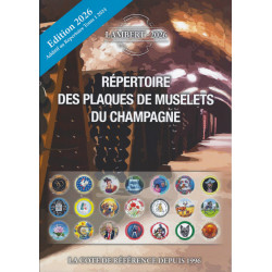 Additif 2026 Lambert répertoire des plaques de muselets du champagne.