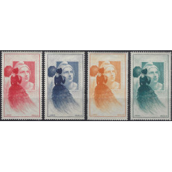 CITEX vignette officielle Marianne de Gandon N°19 en 4 couleurs. CITEX vignette officielle Marianne de Gandon N°19 en 4 couleurs.