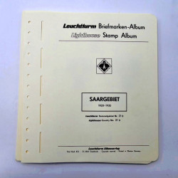 Collection de timbres de Sarre 1920-1959 sur feuilles d'album. Collection de timbres de Sarre 1920-1959 sur feuilles d'album.