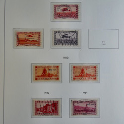 Collection de timbres de Sarre 1920-1959 sur feuilles d'album. Collection de timbres de Sarre 1920-1959 sur feuilles d'album.