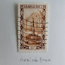 Collection de timbres de Sarre 1920-1959 sur feuilles d'album. Collection de timbres de Sarre 1920-1959 sur feuilles d'album.