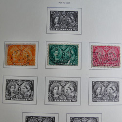 Collection timbres de Canada 1879-1992 neufs et oblitérés en album lux. Collection timbres de Canada 1879-1992 neufs et oblitérés en album lux.