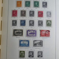 Collection timbres de Canada 1879-1992 neufs et oblitérés en album lux. Collection timbres de Canada 1879-1992 neufs et oblitérés en album lux.