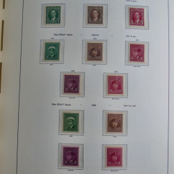 Collection timbres de Canada 1879-1992 neufs et oblitérés en album lux. Collection timbres de Canada 1879-1992 neufs et oblitérés en album lux.