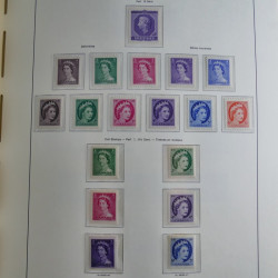 Collection timbres de Canada 1879-1992 neufs et oblitérés en album lux. Collection timbres de Canada 1879-1992 neufs et oblitérés en album lux.