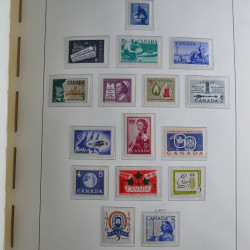 Collection timbres de Canada 1879-1992 neufs et oblitérés en album lux. Collection timbres de Canada 1879-1992 neufs et oblitérés en album lux.