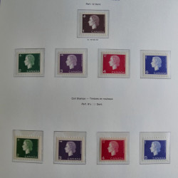 Collection timbres de Canada 1879-1992 neufs et oblitérés en album lux. Collection timbres de Canada 1879-1992 neufs et oblitérés en album lux.