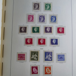 Collection timbres de Canada 1879-1992 neufs et oblitérés en album lux. Collection timbres de Canada 1879-1992 neufs et oblitérés en album lux.