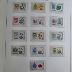Collection timbres de Canada 1879-1992 neufs et oblitérés en album lux. Collection timbres de Canada 1879-1992 neufs et oblitérés en album lux.