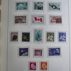 Collection timbres de Canada 1879-1992 neufs et oblitérés en album lux. Collection timbres de Canada 1879-1992 neufs et oblitérés en album lux.