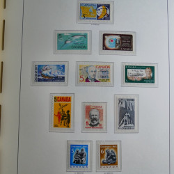 Collection timbres de Canada 1879-1992 neufs et oblitérés en album lux. Collection timbres de Canada 1879-1992 neufs et oblitérés en album lux.
