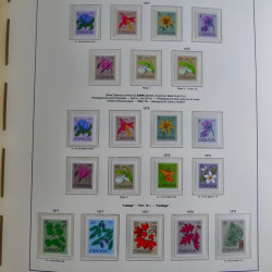 Collection timbres de Canada 1879-1992 neufs et oblitérés en album lux. Collection timbres de Canada 1879-1992 neufs et oblitérés en album lux.