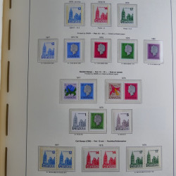 Collection timbres de Canada 1879-1992 neufs et oblitérés en album lux. Collection timbres de Canada 1879-1992 neufs et oblitérés en album lux.