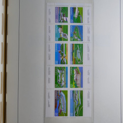 Collection timbres de Canada 1879-1992 neufs et oblitérés en album lux. Collection timbres de Canada 1879-1992 neufs et oblitérés en album lux.