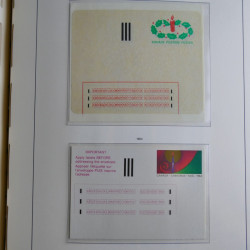 Collection timbres de Canada 1879-1992 neufs et oblitérés en album lux. Collection timbres de Canada 1879-1992 neufs et oblitérés en album lux.