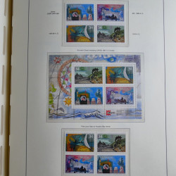 Collection timbres de Canada 1879-1992 neufs et oblitérés en album lux. Collection timbres de Canada 1879-1992 neufs et oblitérés en album lux.