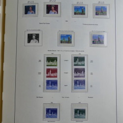 Collection timbres de Canada 1879-1992 neufs et oblitérés en album lux. Collection timbres de Canada 1879-1992 neufs et oblitérés en album lux.