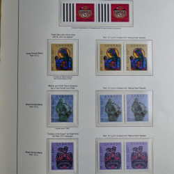 Collection timbres de Canada 1879-1992 neufs et oblitérés en album lux. Collection timbres de Canada 1879-1992 neufs et oblitérés en album lux.