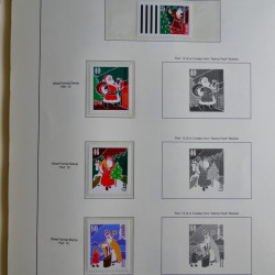 Collection timbres de Canada 1879-1992 neufs et oblitérés en album lux. Collection timbres de Canada 1879-1992 neufs et oblitérés en album lux.