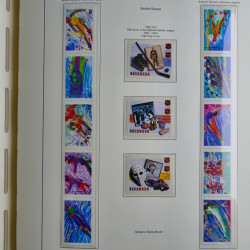 Collection timbres de Canada 1879-1992 neufs et oblitérés en album lux. Collection timbres de Canada 1879-1992 neufs et oblitérés en album lux.