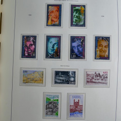 Collection timbres de France 1993-2002 neufs en album lux. Collection timbres de France 1993-2002 neufs en album lux.