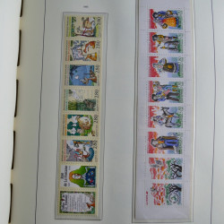 Collection timbres de France 1993-2002 neufs en album lux. Collection timbres de France 1993-2002 neufs en album lux.