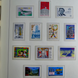 Collection timbres de France 1993-2002 neufs en album lux. Collection timbres de France 1993-2002 neufs en album lux.