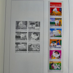 Collection timbres de France 1993-2002 neufs en album lux. Collection timbres de France 1993-2002 neufs en album lux.