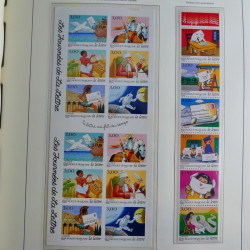 Collection timbres de France 1993-2002 neufs en album lux. Collection timbres de France 1993-2002 neufs en album lux.