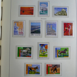 Collection timbres de France 1993-2002 neufs en album lux. Collection timbres de France 1993-2002 neufs en album lux.