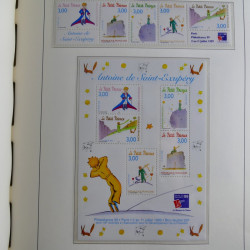 Collection timbres de France 1993-2002 neufs en album lux. Collection timbres de France 1993-2002 neufs en album lux.