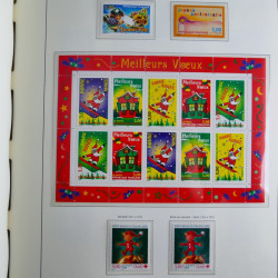 Collection timbres de France 1993-2002 neufs en album lux. Collection timbres de France 1993-2002 neufs en album lux.
