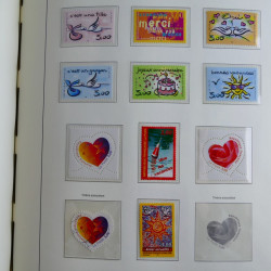 Collection timbres de France 1993-2002 neufs en album lux. Collection timbres de France 1993-2002 neufs en album lux.