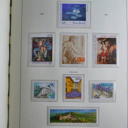 Collection timbres de France 1993-2002 neufs en album lux. Collection timbres de France 1993-2002 neufs en album lux.
