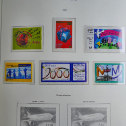 Collection timbres de France 1993-2002 neufs en album lux. Collection timbres de France 1993-2002 neufs en album lux.