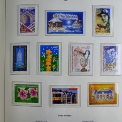 Collection timbres de France 1993-2002 neufs en album lux. Collection timbres de France 1993-2002 neufs en album lux.
