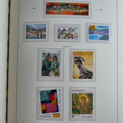 Collection timbres de France 1993-2002 neufs en album lux. Collection timbres de France 1993-2002 neufs en album lux.